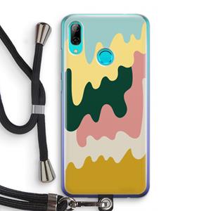 CaseCompany Baar B: Huawei P Smart (2019) Transparant Hoesje met koord