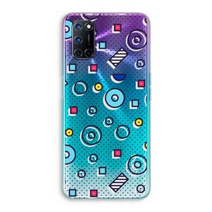 CaseCompany 8-bit N°9: Oppo A92 Transparant Hoesje