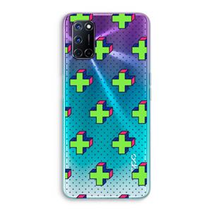 CaseCompany 8-bit N°10: Oppo A92 Transparant Hoesje