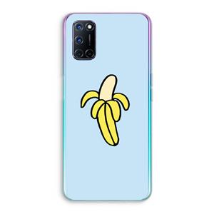 CaseCompany Banana: Oppo A92 Transparant Hoesje