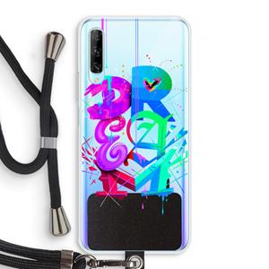 CaseCompany Dream: Huawei P Smart Pro Transparant Hoesje met koord