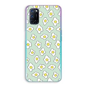 CaseCompany Spiegeleitjes: Oppo A92 Transparant Hoesje