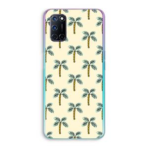 CaseCompany Paradise: Oppo A92 Transparant Hoesje