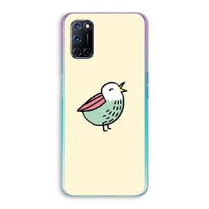 CaseCompany Birdy: Oppo A92 Transparant Hoesje