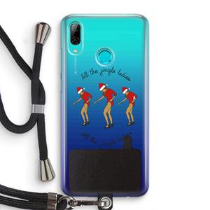 CaseCompany Jingle Ladies: Huawei P Smart (2019) Transparant Hoesje met koord