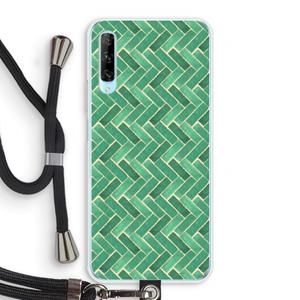 CaseCompany Moroccan tiles 2: Huawei P Smart Pro Transparant Hoesje met koord