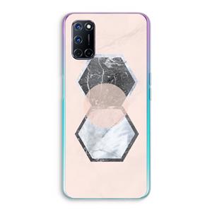 CaseCompany Creatieve toets: Oppo A92 Transparant Hoesje