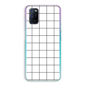 CaseCompany Rooster: Oppo A92 Transparant Hoesje