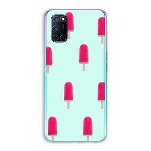 CaseCompany Waterijsje: Oppo A92 Transparant Hoesje