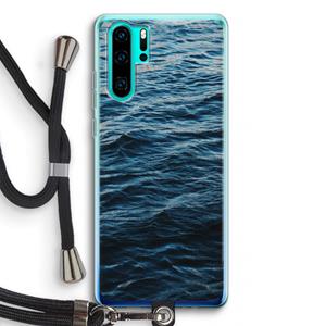 CaseCompany Oceaan: Huawei P30 Pro Transparant Hoesje met koord
