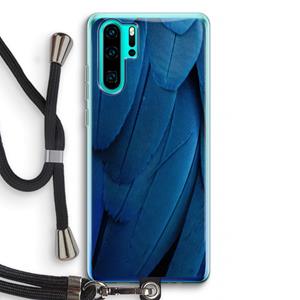 CaseCompany Pauw: Huawei P30 Pro Transparant Hoesje met koord