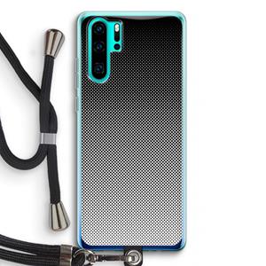 CaseCompany Musketon Halftone: Huawei P30 Pro Transparant Hoesje met koord