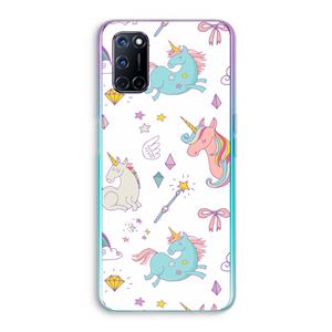 CaseCompany Fantasiewereld: Oppo A92 Transparant Hoesje