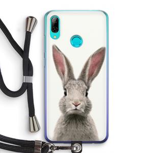 CaseCompany Daisy: Huawei P Smart (2019) Transparant Hoesje met koord