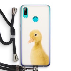 CaseCompany Duke: Huawei P Smart (2019) Transparant Hoesje met koord