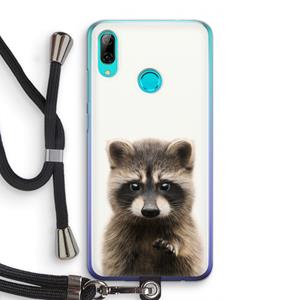 CaseCompany Rocco: Huawei P Smart (2019) Transparant Hoesje met koord