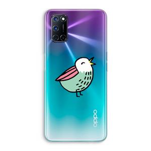 CaseCompany Birdy: Oppo A92 Transparant Hoesje