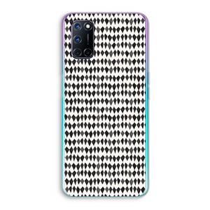 CaseCompany Crazy shapes: Oppo A92 Transparant Hoesje
