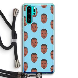 CaseCompany Kanye Call Me℃: Huawei P30 Pro Transparant Hoesje met koord