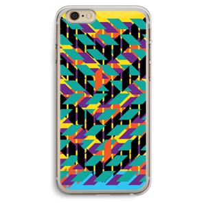 CaseCompany Skew Bee 1: iPhone 6 Plus / 6S Plus Transparant Hoesje