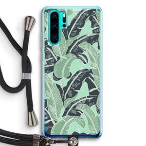 CaseCompany This Sh*t Is Bananas: Huawei P30 Pro Transparant Hoesje met koord