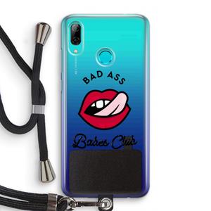 CaseCompany Badass Babes Club: Huawei P Smart (2019) Transparant Hoesje met koord