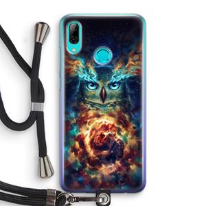CaseCompany Aurowla: Huawei P Smart (2019) Transparant Hoesje met koord