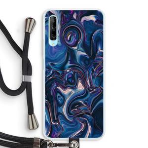 CaseCompany Mirrored Mirage: Huawei P Smart Pro Transparant Hoesje met koord