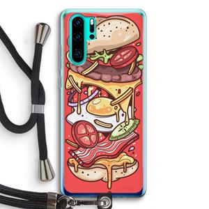CaseCompany Diet Coke Please: Huawei P30 Pro Transparant Hoesje met koord