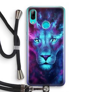 CaseCompany Firstborn: Huawei P Smart (2019) Transparant Hoesje met koord