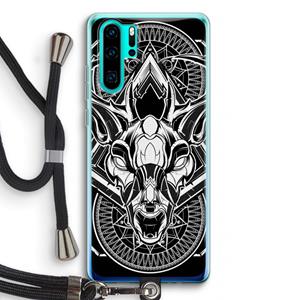 CaseCompany Oh Deer: Huawei P30 Pro Transparant Hoesje met koord