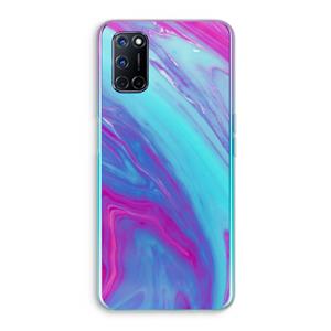 CaseCompany Zweverige regenboog: Oppo A92 Transparant Hoesje