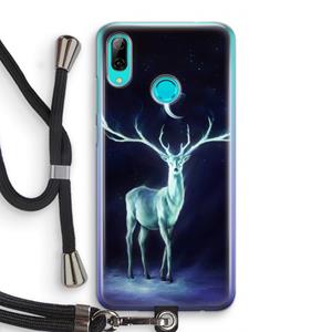 CaseCompany Nightbringer: Huawei P Smart (2019) Transparant Hoesje met koord