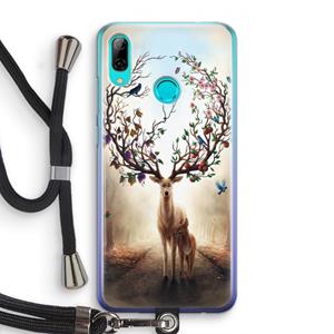 CaseCompany Seasons Change: Huawei P Smart (2019) Transparant Hoesje met koord