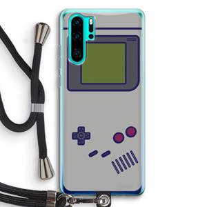 CaseCompany Game On: Huawei P30 Pro Transparant Hoesje met koord