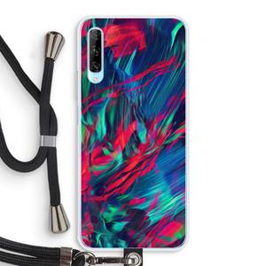 CaseCompany Pilgrims Of The Sea: Huawei P Smart Pro Transparant Hoesje met koord