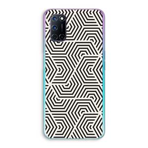 CaseCompany Magic pattern: Oppo A92 Transparant Hoesje