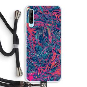 CaseCompany Sleeping Dreams: Huawei P Smart Pro Transparant Hoesje met koord