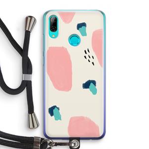 CaseCompany Monday Surprise: Huawei P Smart (2019) Transparant Hoesje met koord