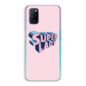 CaseCompany Superlady: Oppo A92 Transparant Hoesje