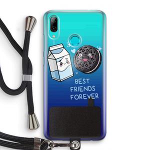 CaseCompany Best Friend Forever: Huawei P Smart (2019) Transparant Hoesje met koord