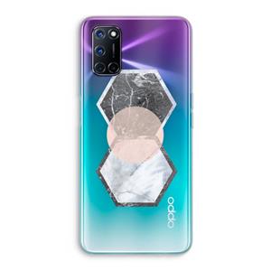 CaseCompany Creatieve toets: Oppo A92 Transparant Hoesje