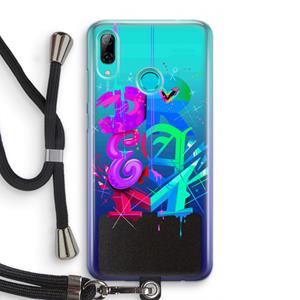 CaseCompany Dream: Huawei P Smart (2019) Transparant Hoesje met koord
