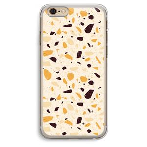 CaseCompany Terrazzo N°13: iPhone 6 Plus / 6S Plus Transparant Hoesje