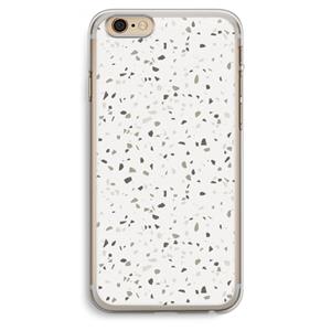 CaseCompany Terrazzo N°14: iPhone 6 Plus / 6S Plus Transparant Hoesje