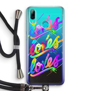 CaseCompany Loves: Huawei P Smart (2019) Transparant Hoesje met koord