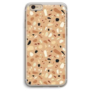 CaseCompany Terrazzo N°17: iPhone 6 Plus / 6S Plus Transparant Hoesje