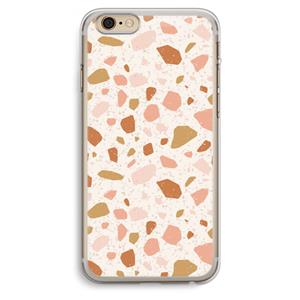 CaseCompany Terrazzo N°18: iPhone 6 Plus / 6S Plus Transparant Hoesje