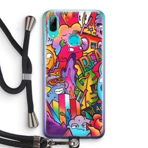 CaseCompany Dreams: Huawei P Smart (2019) Transparant Hoesje met koord