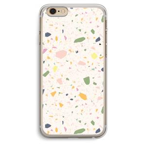 CaseCompany Terrazzo N°21: iPhone 6 Plus / 6S Plus Transparant Hoesje